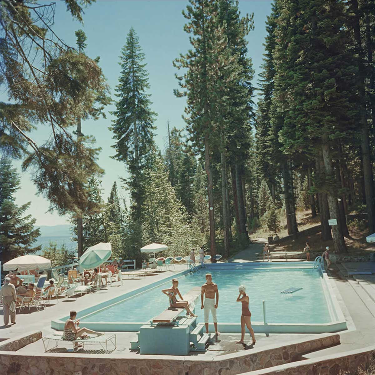 POOL AT LAKE TAHOE - States Gallery